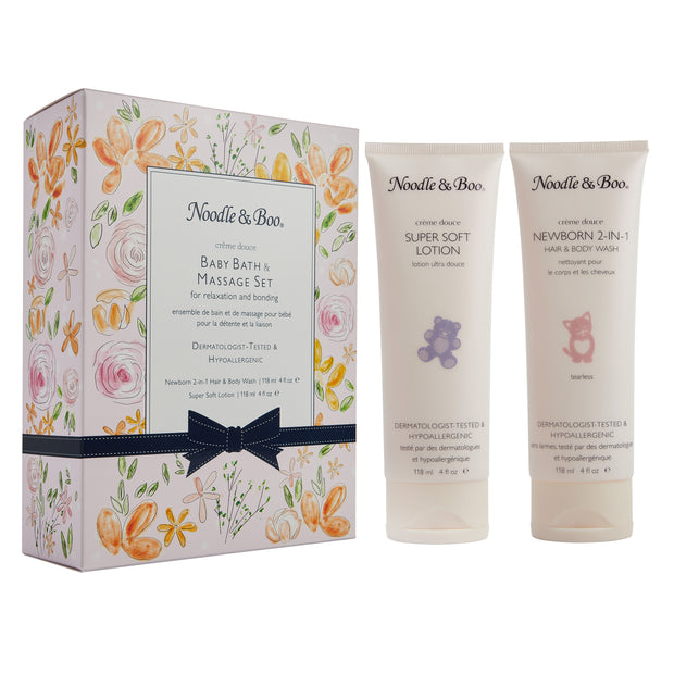 Baby Bath & Massage Set 