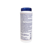 Back side image of bottle Delicate Baby Powder 4 oz