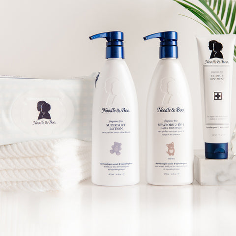 Fragrance Free Baby Skin Care Bundle 