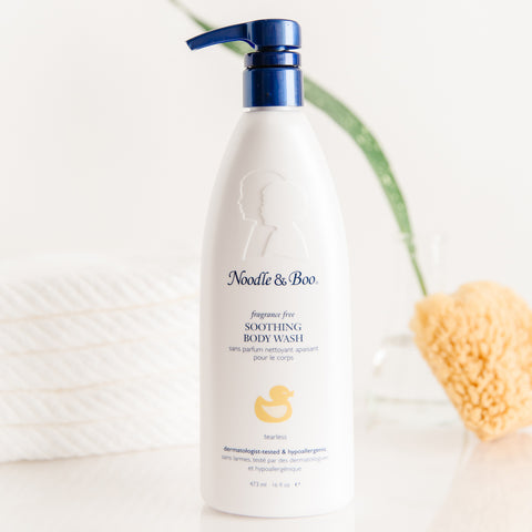 Life style image  of Fragrance Free Soothing Body Wash