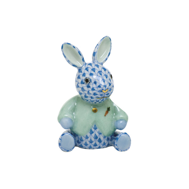 Herend Fashionista Bunny Porcelain Figurine